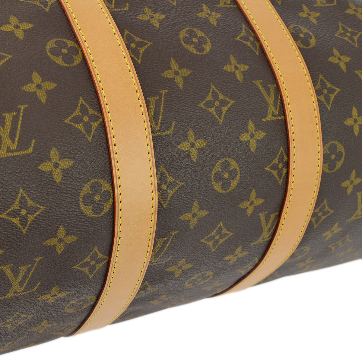 Louis Vuitton 2000 Monogram Keepall 45 Duffle Handbag M41428