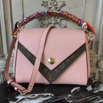 Louis Vuitton Double V Handbag Rose Poudre