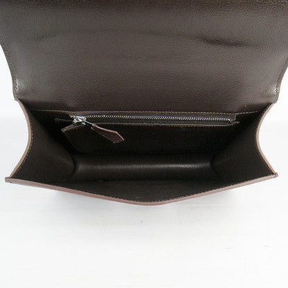 Hermes Constance Cowskin Leather Bag H017 dark coffee silver