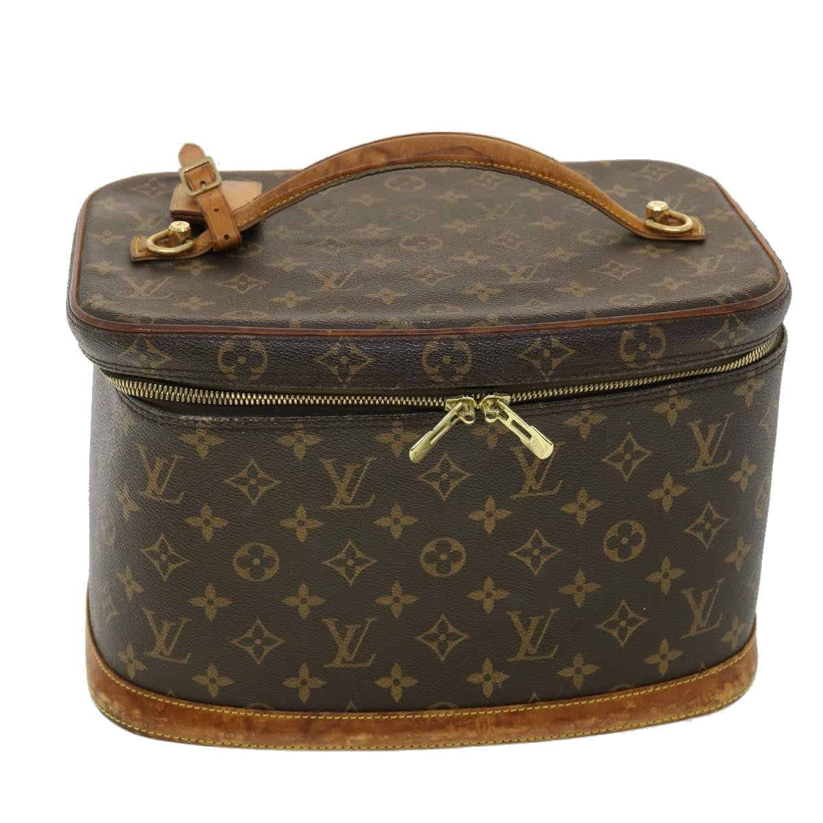 Louis Vuitton  Monogram Nice Hand Bag 2way M47280 LV Auth ac1149