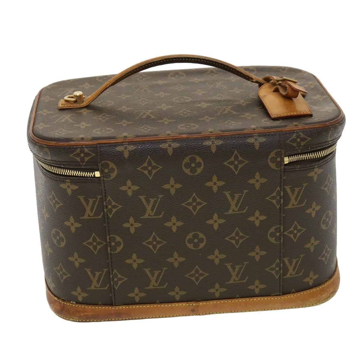 Louis Vuitton  Monogram Nice Hand Bag 2way M47280 LV Auth ac1149