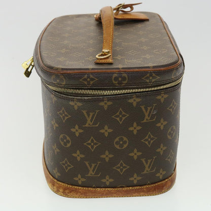 Louis Vuitton  Monogram Nice Hand Bag 2way M47280 LV Auth ac1149