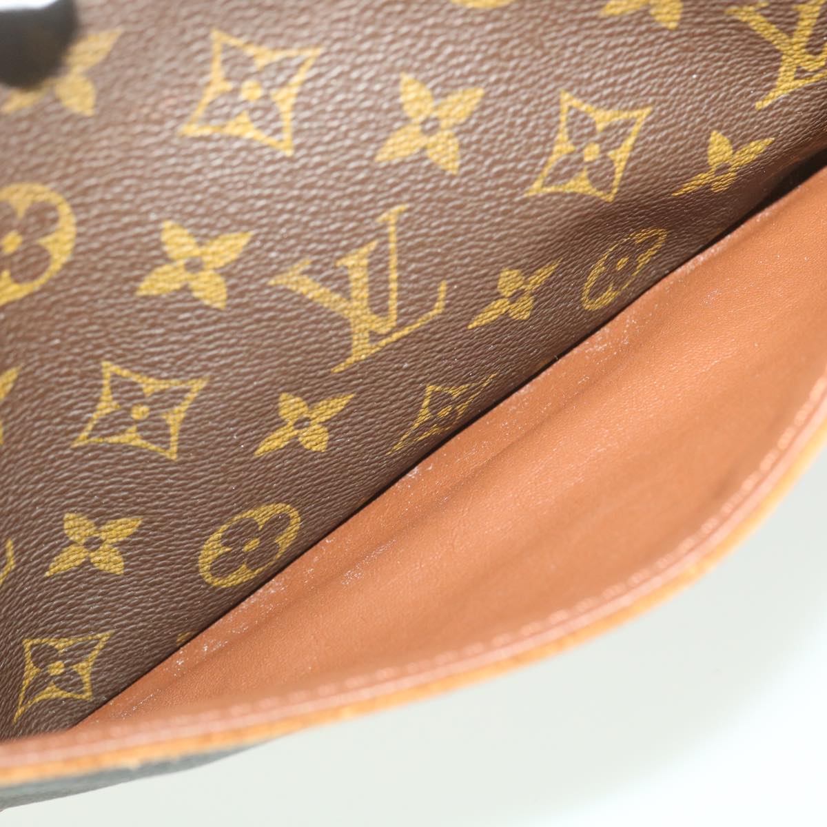 Louis Vuitton  Monogram Compiegne 28 Clutch Bag M51845 LV Auth ac1487