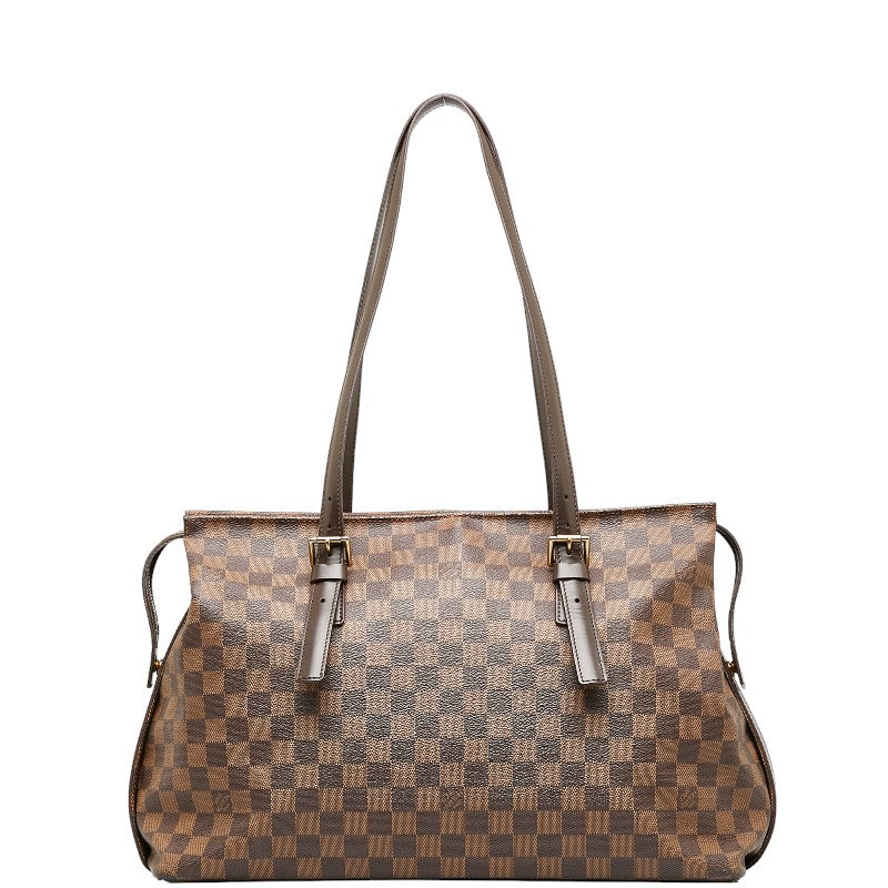 Louis Vuitton Damiere Chelsea Toast Bag N51119 Brown PVC Leather Ladies Louis Vuitton