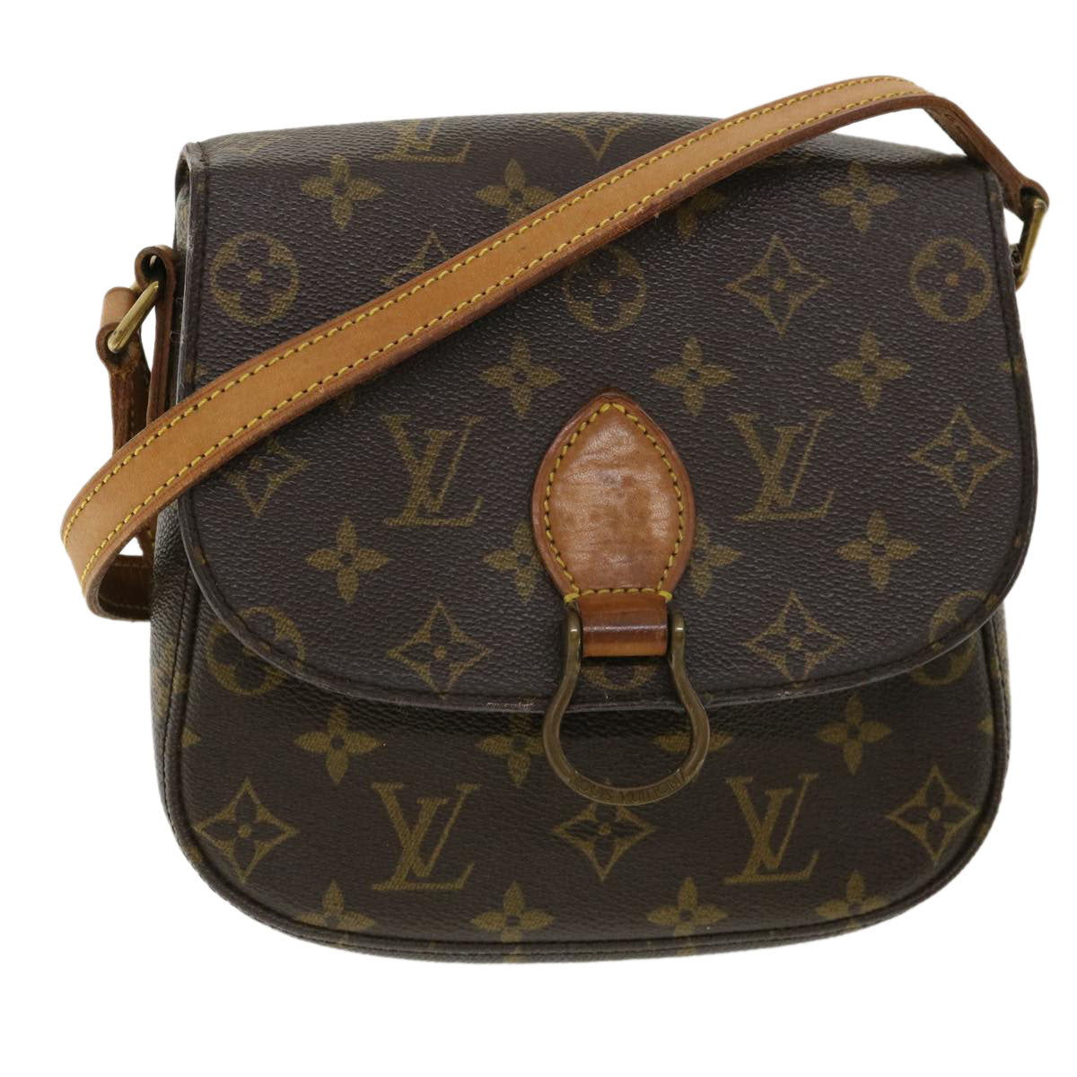 Louis Vuitton  Monogram Saint Cloud MM Shoulder Bag M51243 LV Auth am3221