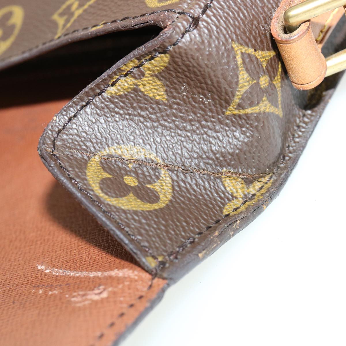 Louis Vuitton  Monogram Saint Cloud MM Shoulder Bag M51243 LV Auth am3221