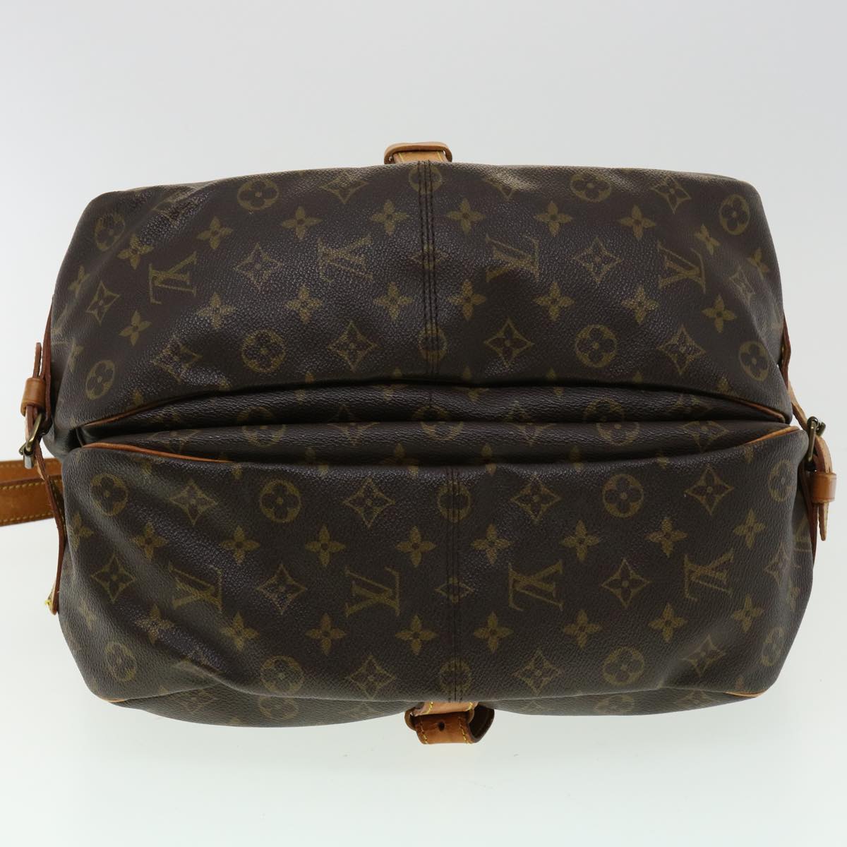 Louis Vuitton  Monogram Saumur 35 Shoulder Bag M42254 LV Auth am3305