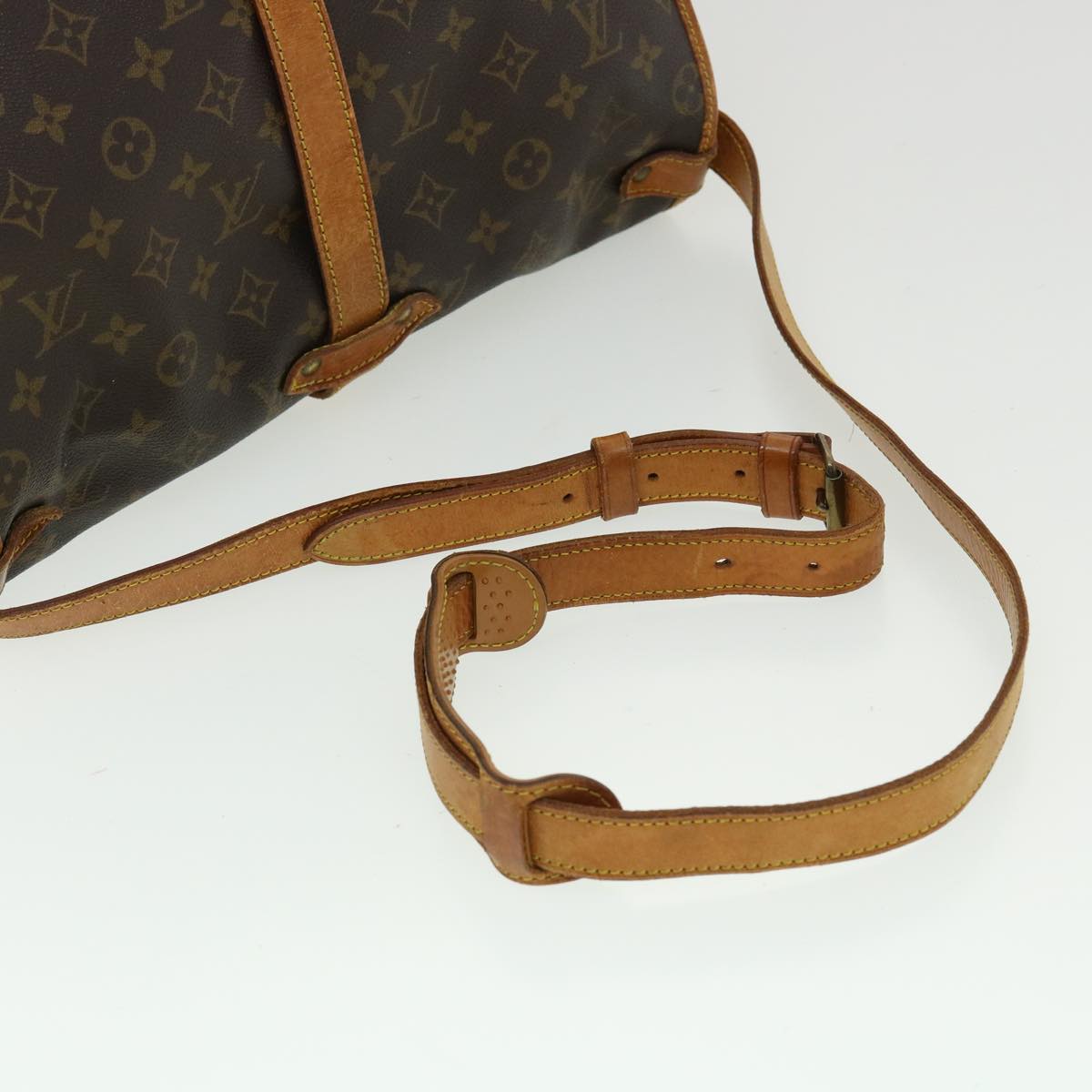 Louis Vuitton  Monogram Saumur 35 Shoulder Bag M42254 LV Auth am3305