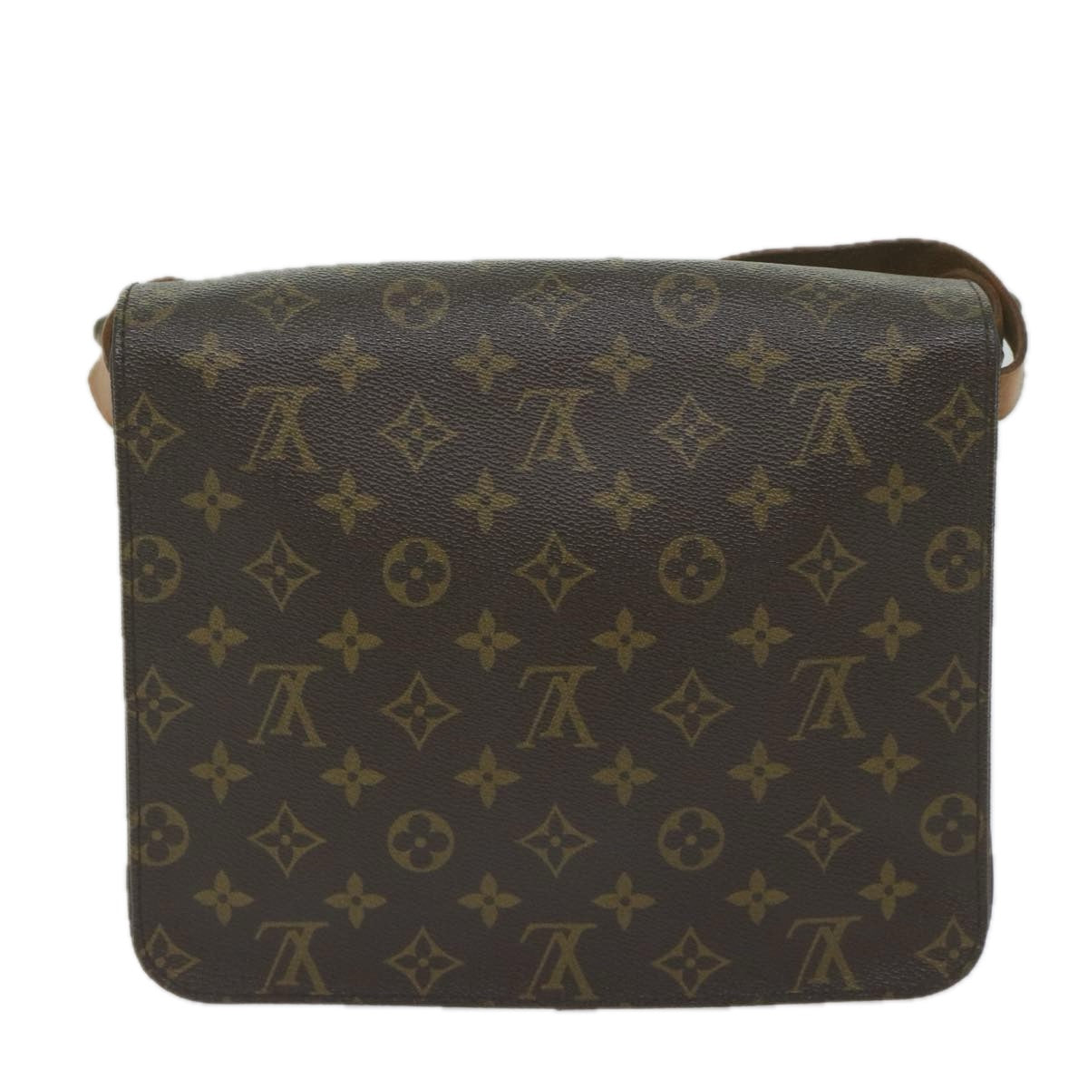 LOUIS VUITTON Monogram Cartouchiere GM Shoulder Bag M51252 LV Auth am5316