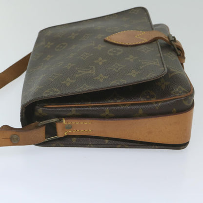 LOUIS VUITTON Monogram Cartouchiere GM Shoulder Bag M51252 LV Auth am5316