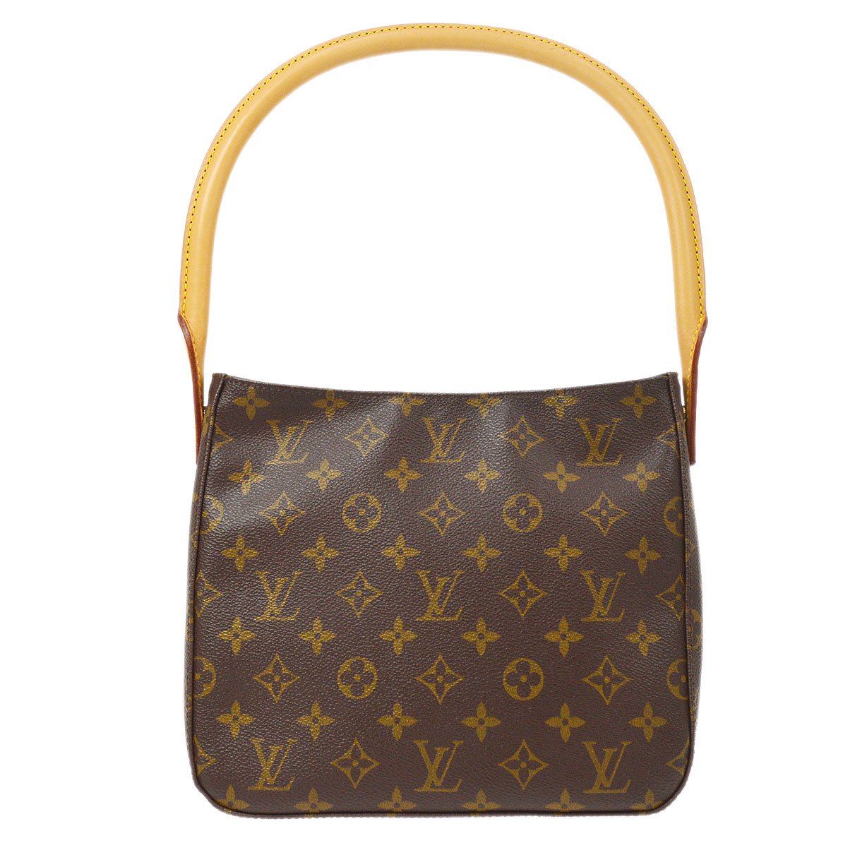 Louis Vuitton ★ LOOPING MM HAND Bag MONOGRAM M51146 ao33183