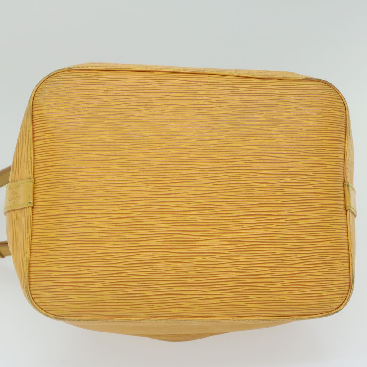 LOUIS VUITTON Epi Petit Noe Shoulder Bag Tassili Yellow M44109 LV Auth ar10998