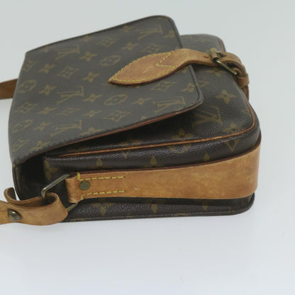 LOUIS VUITTON Monogram Cartouchiere MM Shoulder Bag M51253 LV Auth ar11000