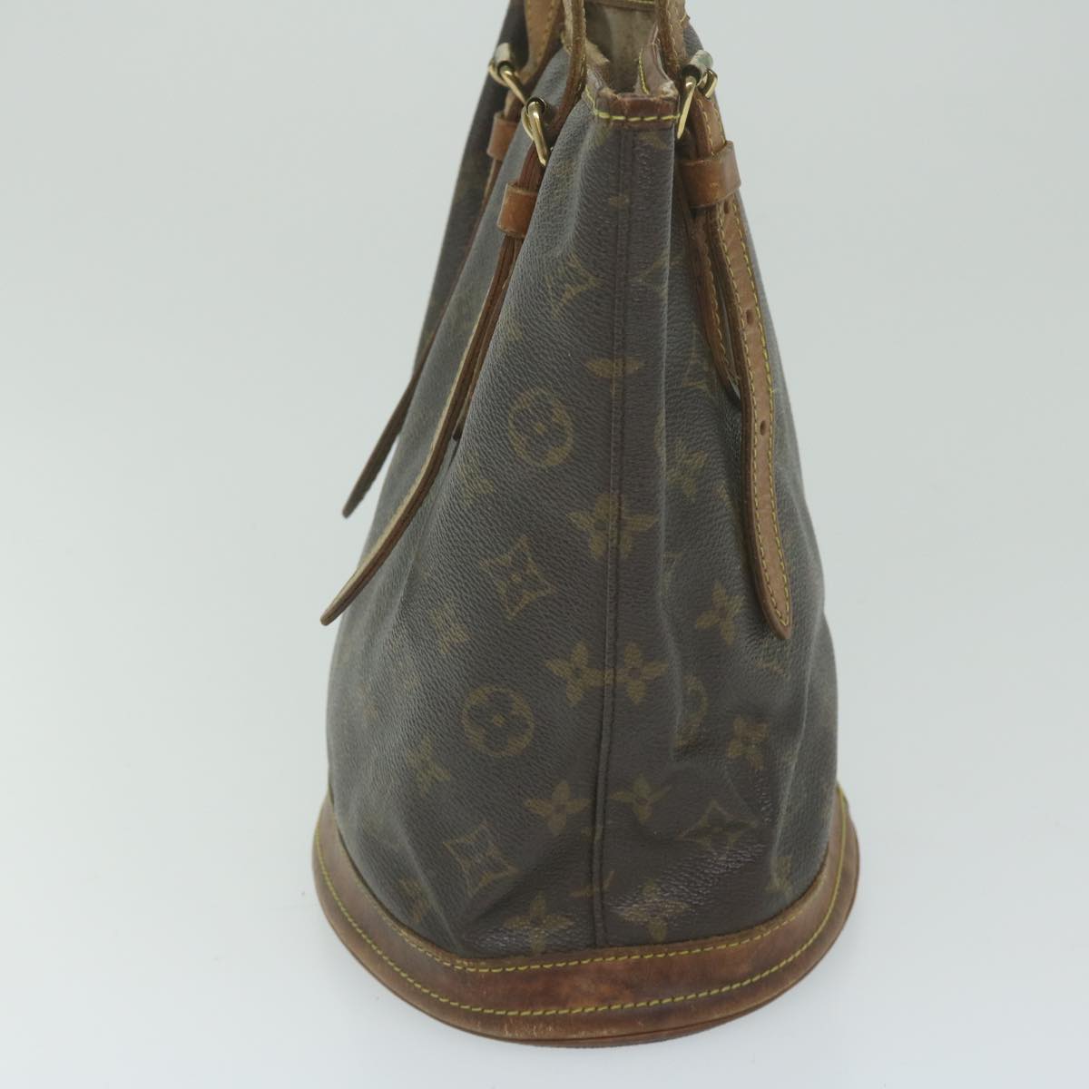 LOUIS VUITTON Monogram Bucket PM Shoulder Bag M42238 LV Auth ar11073