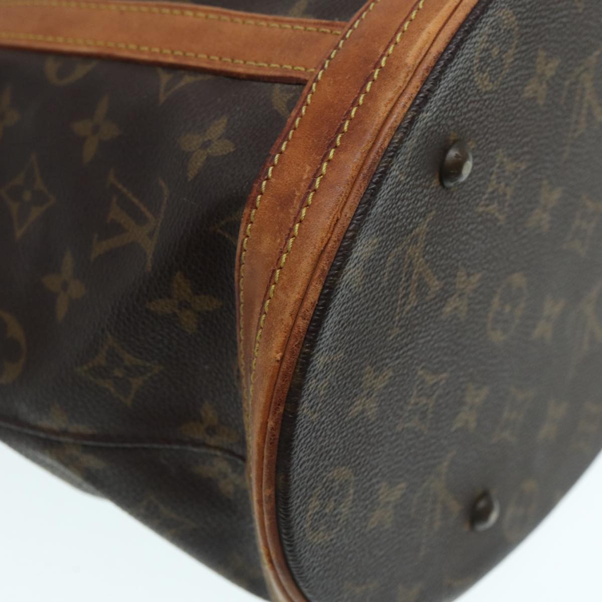 LOUIS VUITTON Monogram Bucket GM Shoulder Bag Vintage M42236 LV Auth ar12502