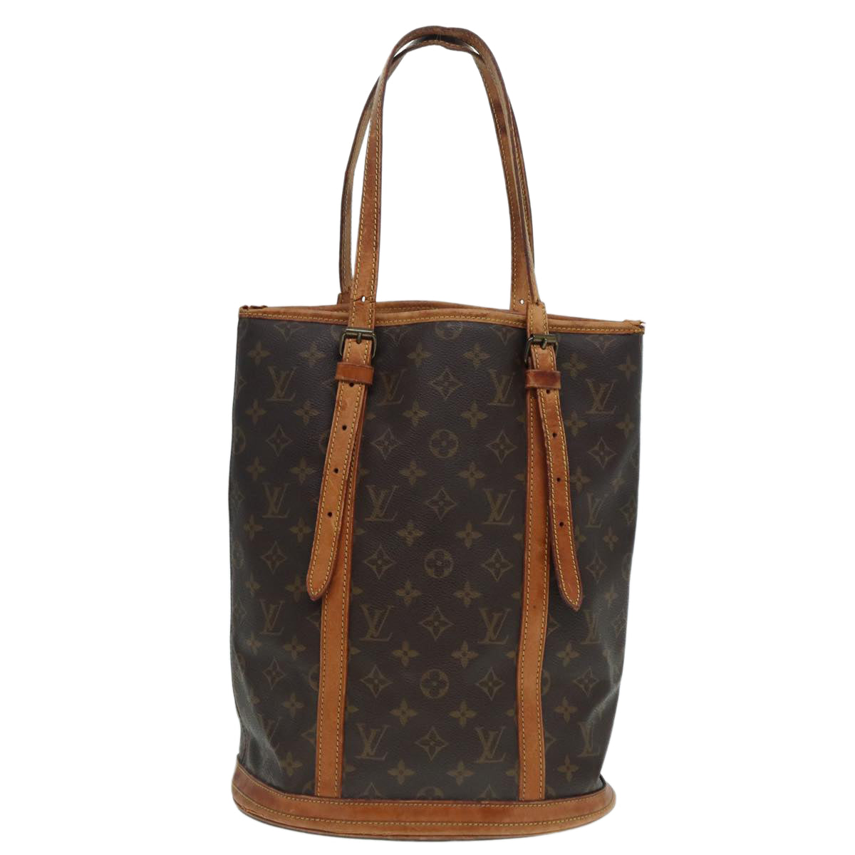 LOUIS VUITTON Monogram Bucket GM Shoulder Bag Vintage M42236 LV Auth ar12502