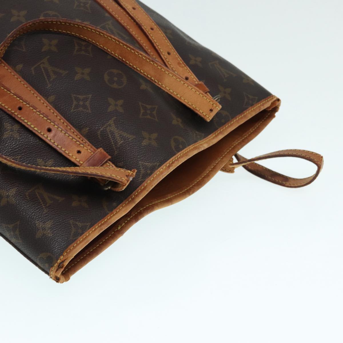 LOUIS VUITTON Monogram Bucket GM Shoulder Bag Vintage M42236 LV Auth ar12502