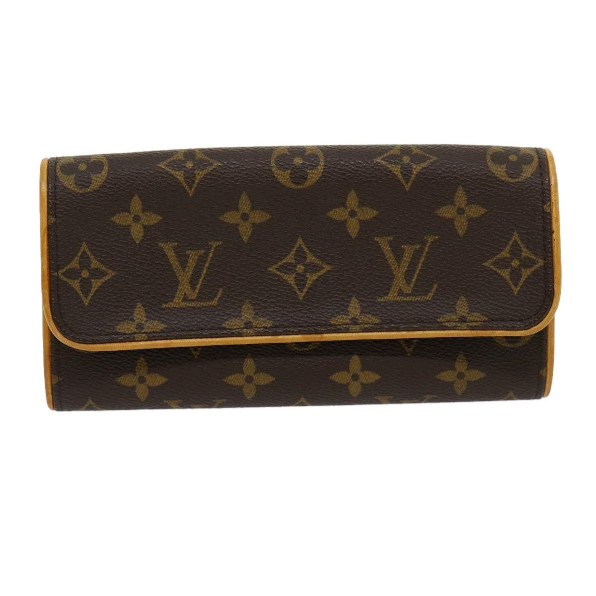 Louis Vuitton  Monogram Pochette Twin PM Shoulder Bag M51854 LV Auth ar7252