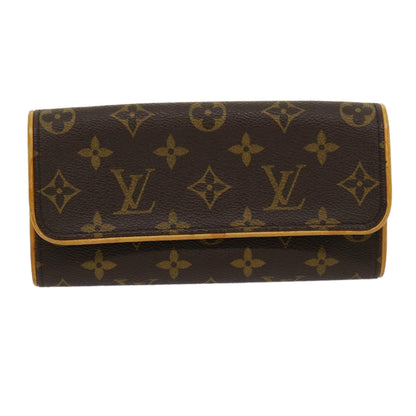 Louis Vuitton  Monogram Pochette Twin PM Shoulder Bag M51854 LV Auth ar7252