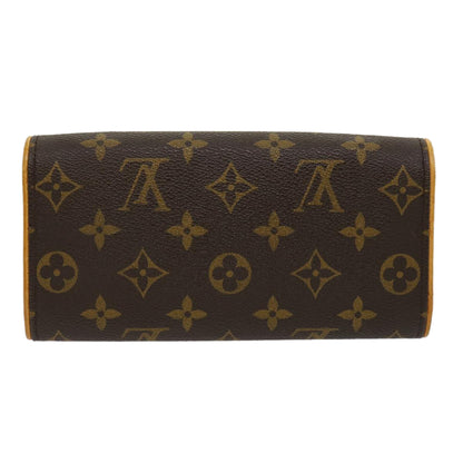 Louis Vuitton  Monogram Pochette Twin PM Shoulder Bag M51854 LV Auth ar7252