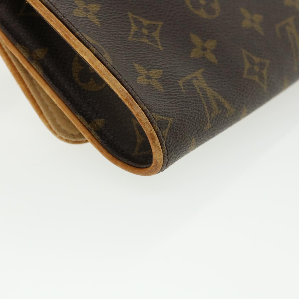 Louis Vuitton  Monogram Pochette Twin GM Shoulder Bag M51852 LV Auth ar8030B