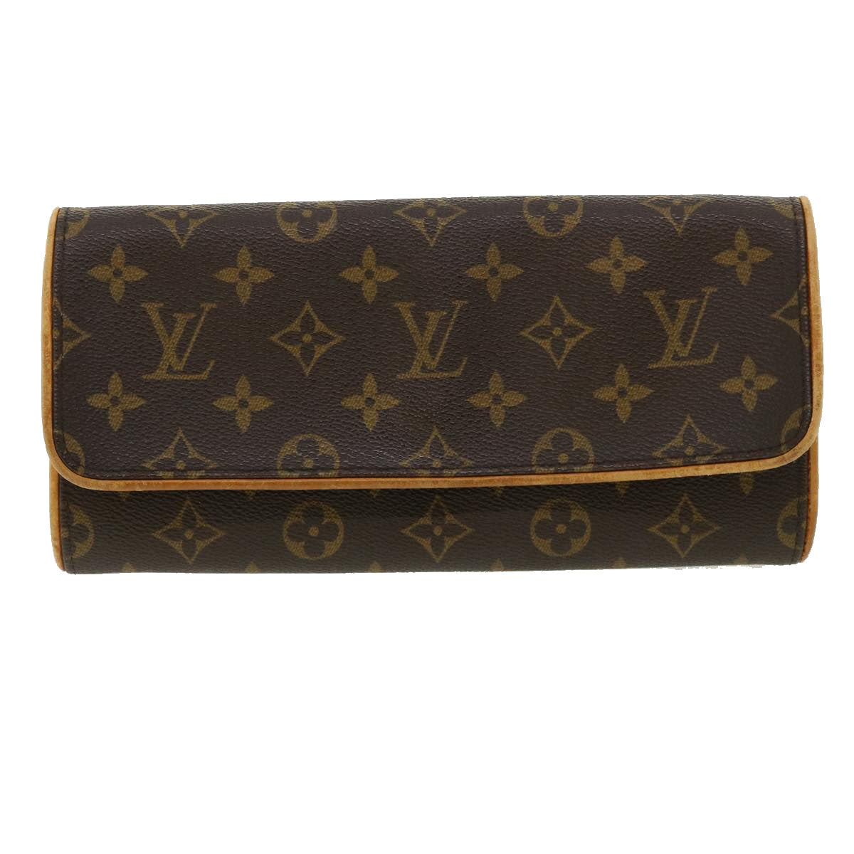 Louis Vuitton  Monogram Pochette Twin GM Shoulder Bag M51852 LV Auth ar8030B