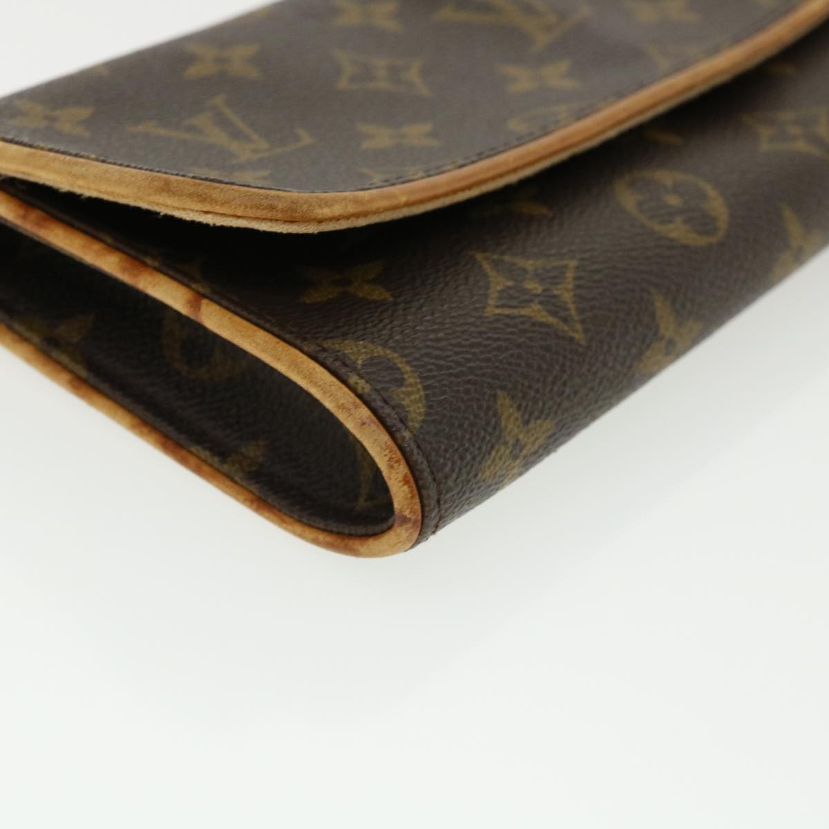 Louis Vuitton  Monogram Pochette Twin GM Shoulder Bag M51852 LV Auth ar8030B