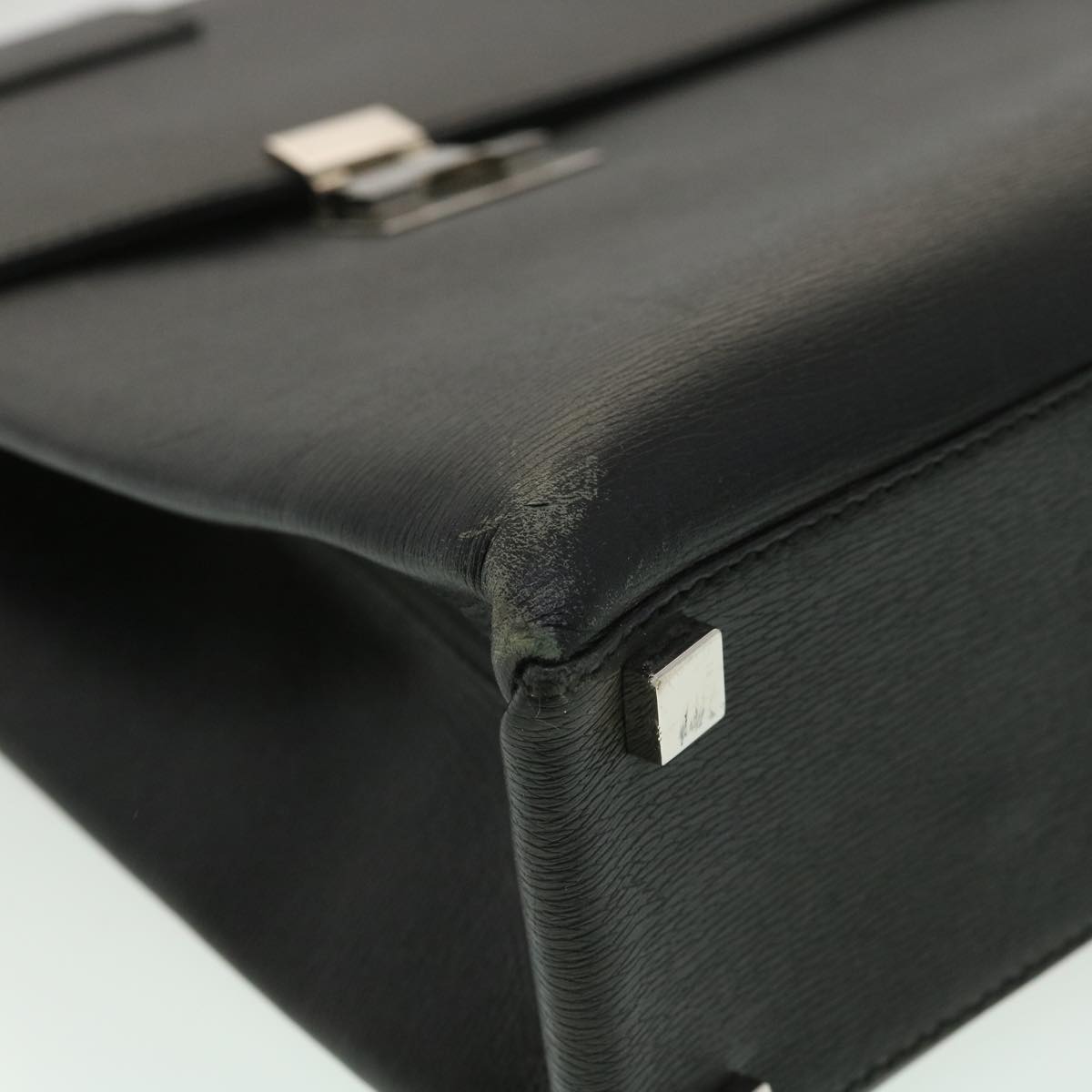 Gucci Briefcase Leather Black  ar8370