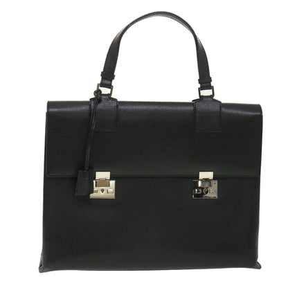 Gucci Briefcase Leather Black  ar8370