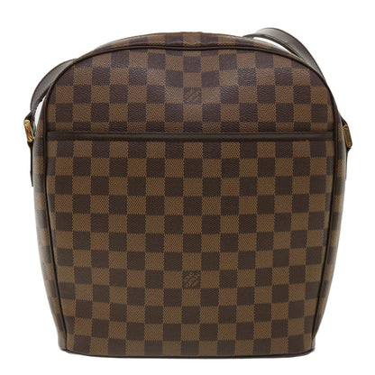 Louis Vuitton  Damier Ebene Ipanema GM Shoulder Bag N51292 LV Auth ar8642