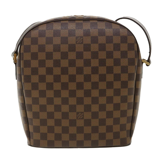 Louis Vuitton  Damier Ebene Ipanema GM Shoulder Bag N51292 LV Auth ar8642