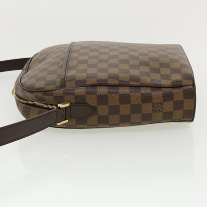 Louis Vuitton  Damier Ebene Ipanema GM Shoulder Bag N51292 LV Auth ar8642