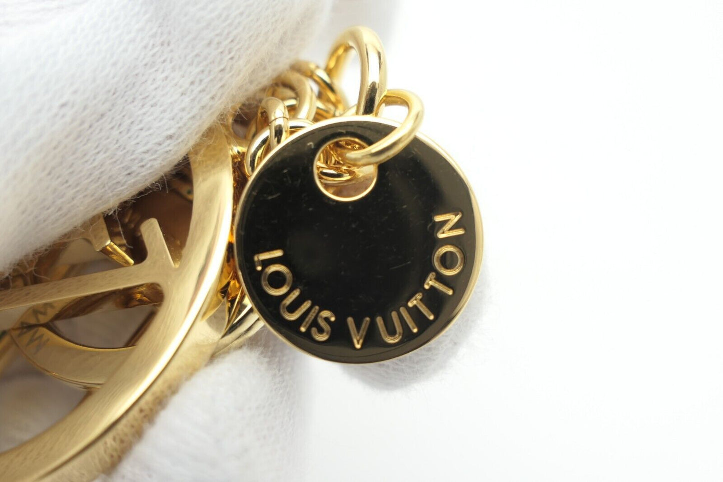 Louis Vuitton  Metal Gold Porte Cles