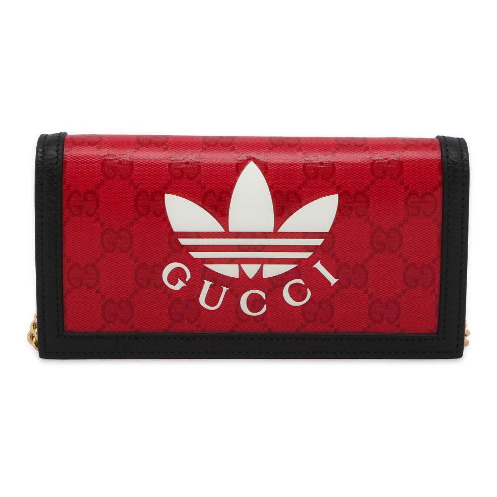 Gucci Adidas Collaboration Chain Wallet