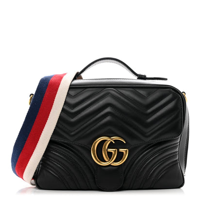 Gucci Calfskin Matelasse Sylvie Web