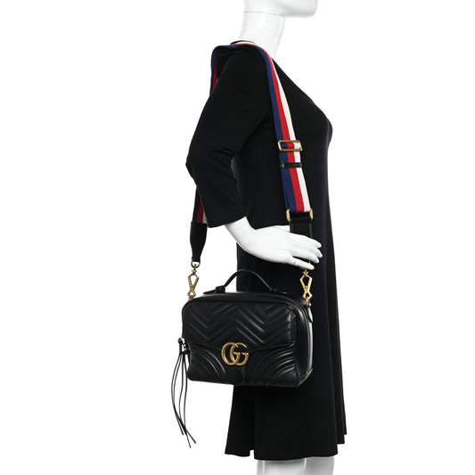 Gucci Calfskin Matelasse Sylvie Web