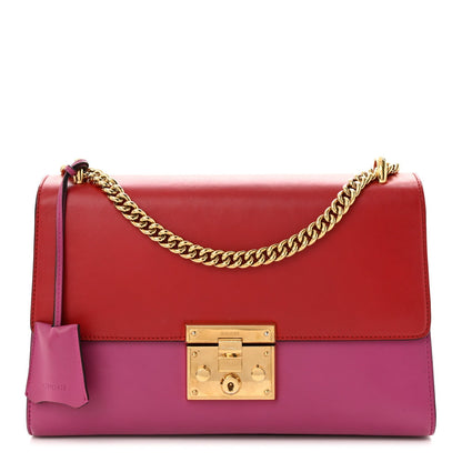 Gucci Calfskin Medium Padlock Shoulder