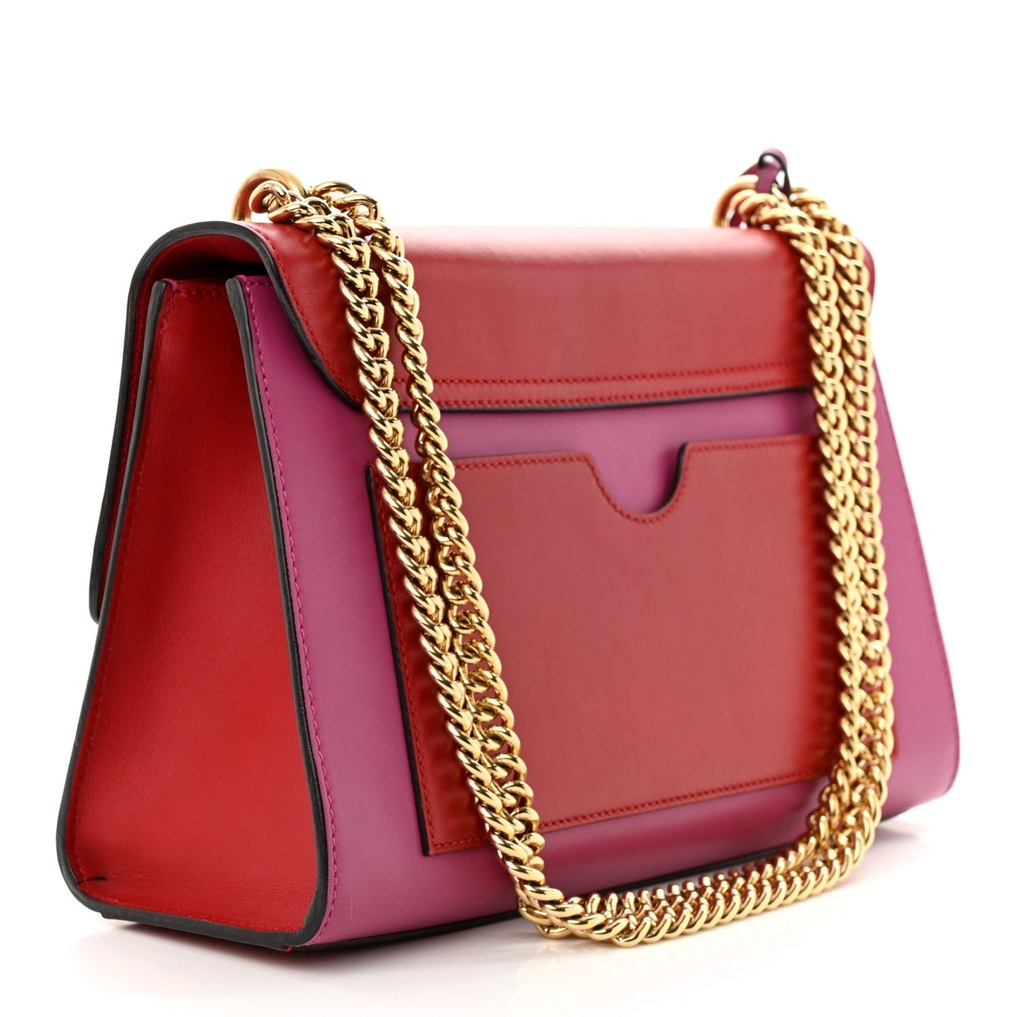 Gucci Calfskin Medium Padlock Shoulder