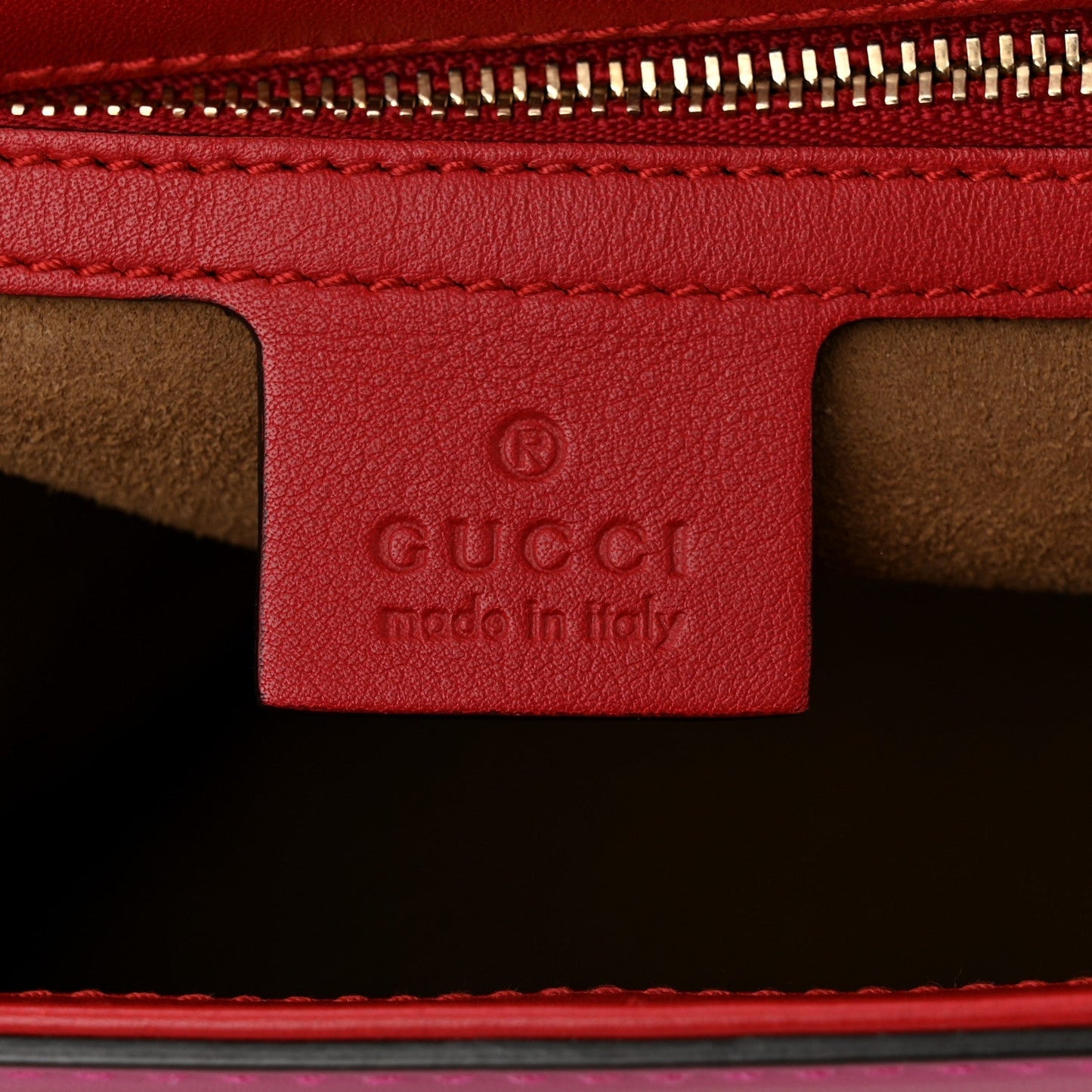 Gucci Calfskin Medium Padlock Shoulder