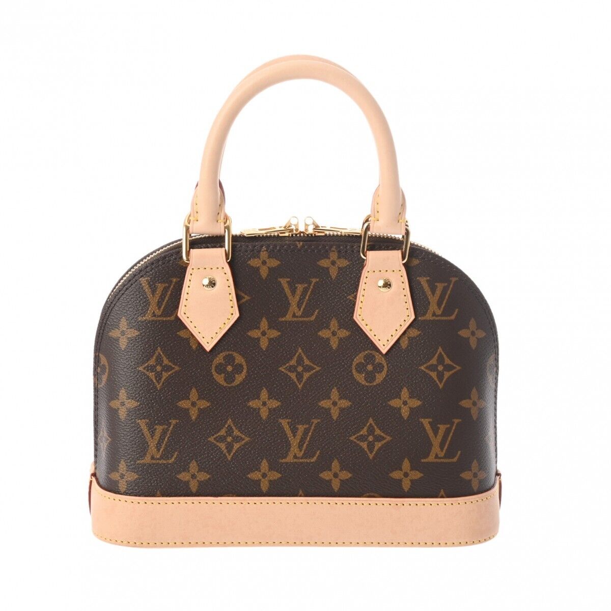 Louis Vuitton Alma Bb 2Way Brown Hand