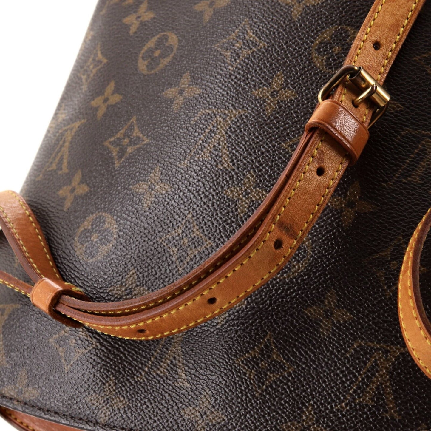 Louis Vuitton Drouot Handbag Canvas