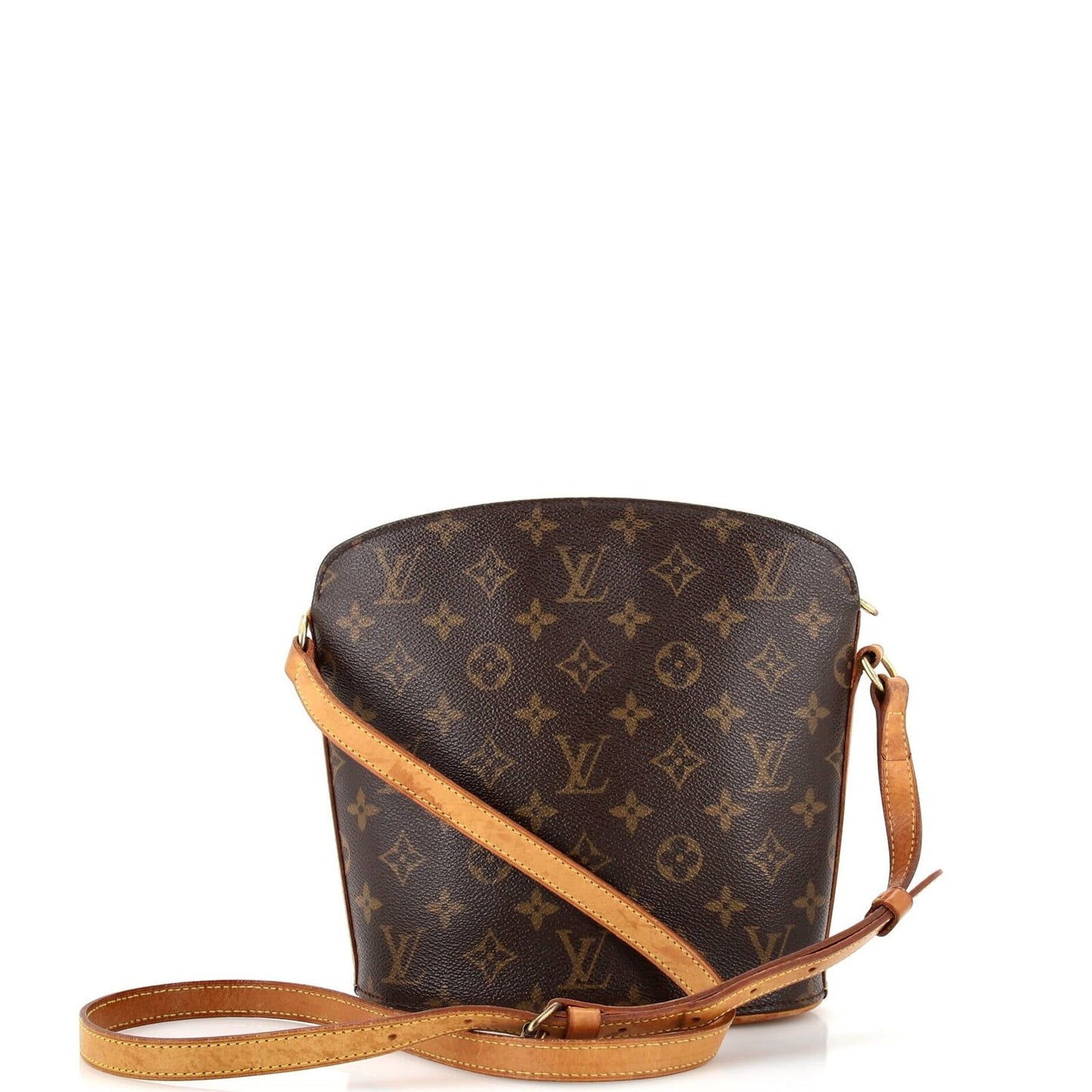 Louis Vuitton Drouot Handbag Canvas