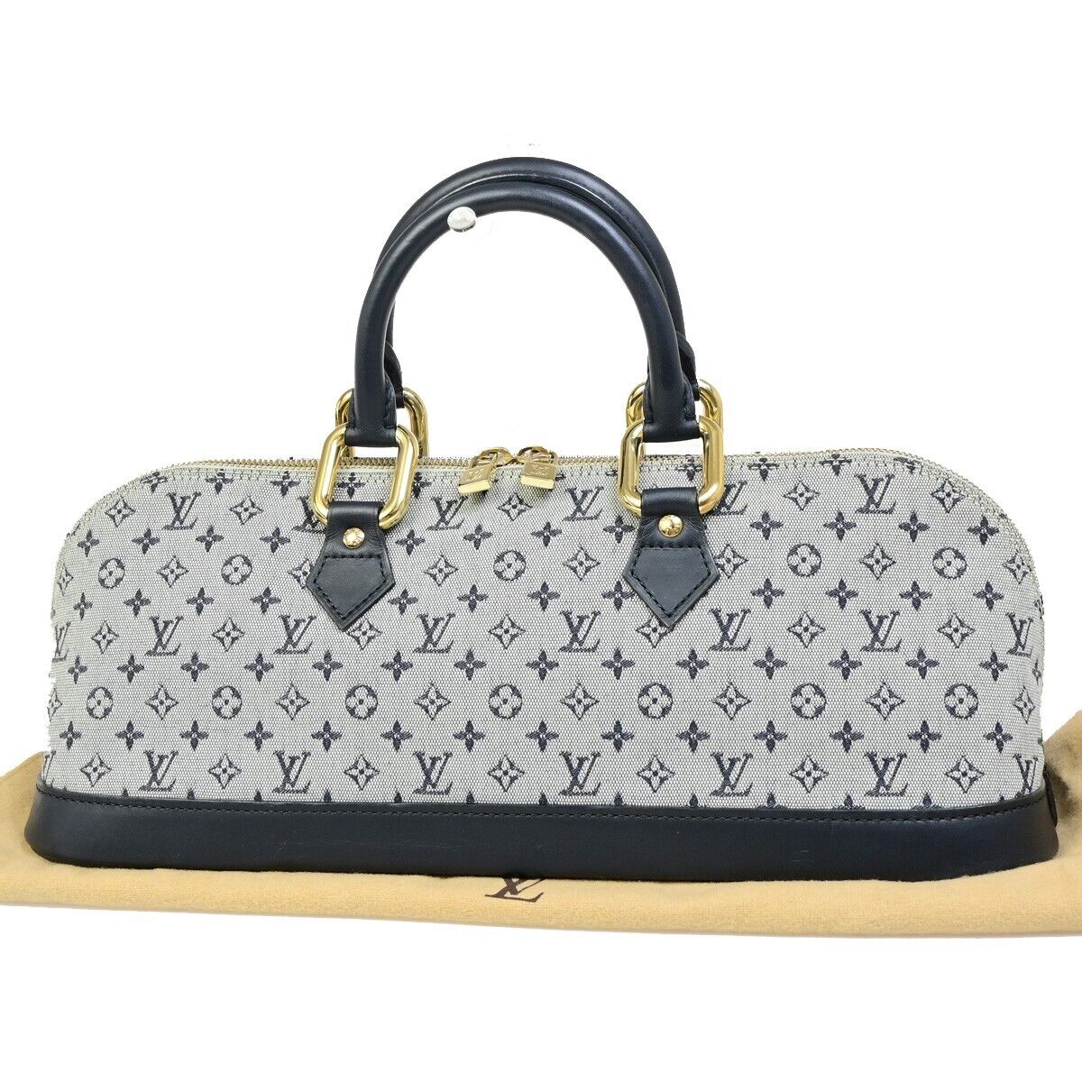 Louis Vuitton Alma Long Hand Bag Mini