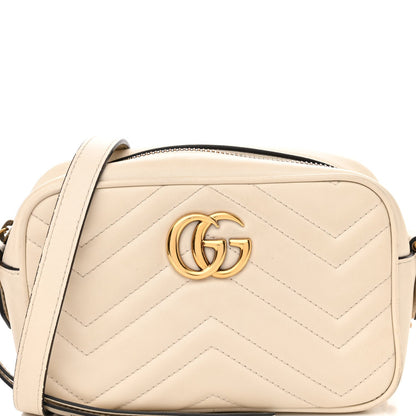 Gucci Calfskin Matelasse Mini Gg Marmont