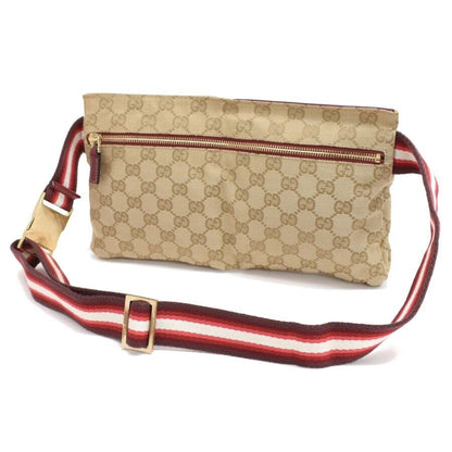 Gucci Belt Bag Body Gg Canvas Leather