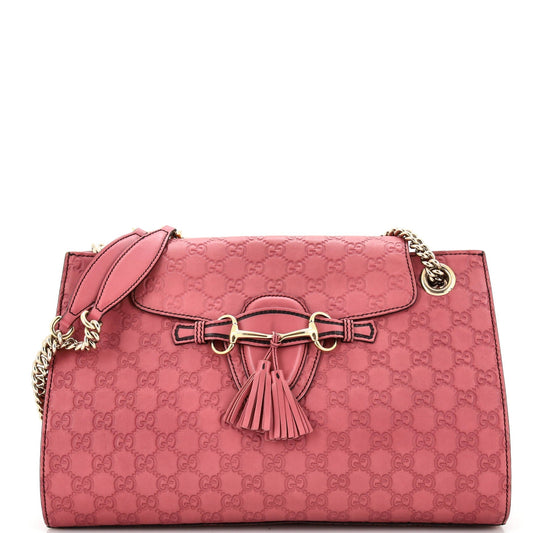 Emily Chain Flap Shoulder Bag Guccissima