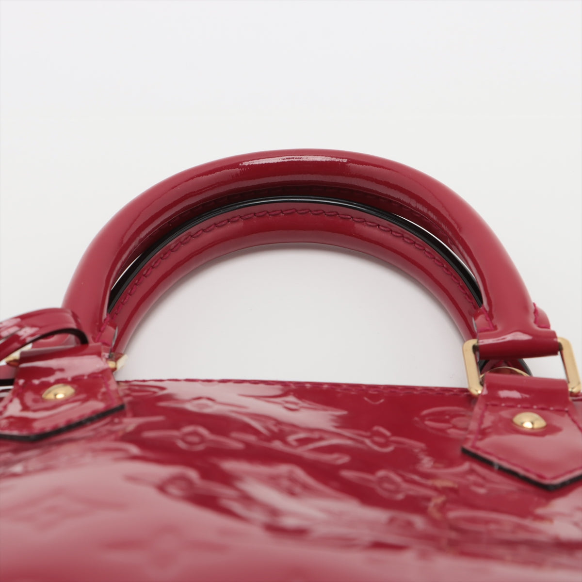 Louis Vuitton Alma PM Vernis Red Monogram M91770