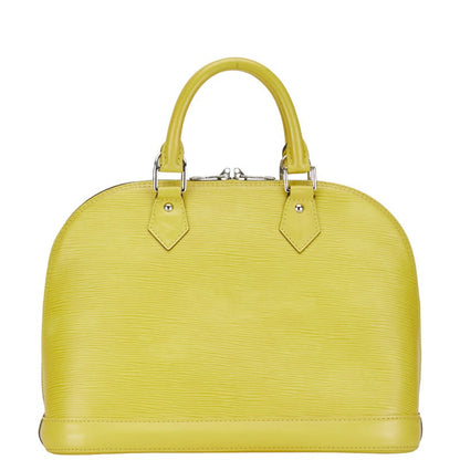 Louis Vuitton Epi Alma PM Handbag M40950 Beastash Yellow Leather  Louis Vuitton