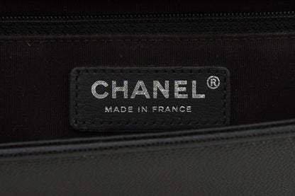 Chanel Black Black 2020 Medium Boy Bag