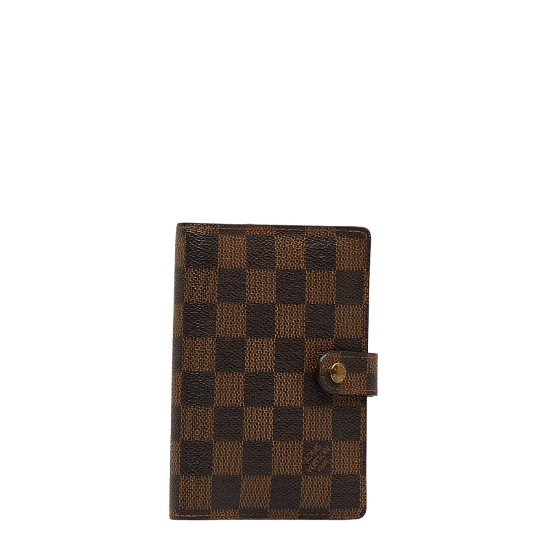 Louis Vuitton Agenda PM in Damier Brown R20700 Handbook